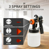 UNIMAC 3-Way Nozzle Electric Paint Sprayer Gun HVLP DIY Spray Station 450W Deals499