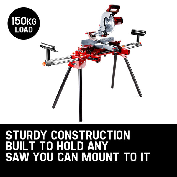 Baumr-AG Mitre Saw Stand Universal Adjustable Portable Drop Saw Bench Table Deals499