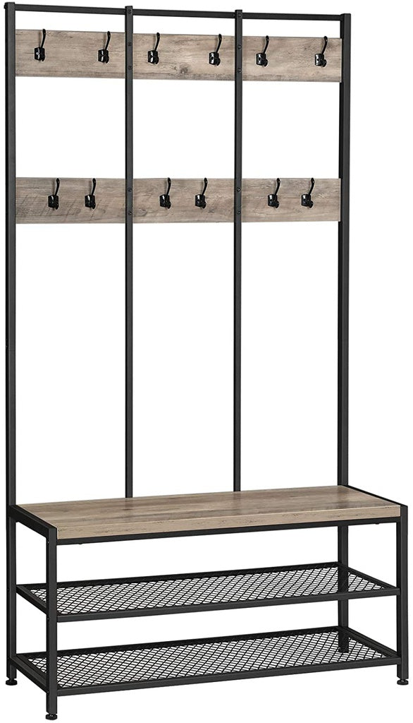 VASAGLE Clothes Rack 184cm Greige HSR086B02 Deals499