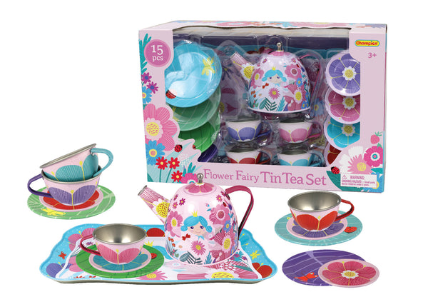 FLOWER FAIRY TIN TEA SET 15PCS Deals499