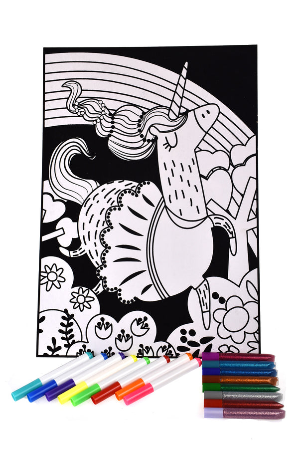 UNICORN VELVET COLOURING CRAFT KIT Deals499