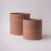 Tree Stripes Cylinder Pot Kilima - Rustic Brown (Large) Deals499