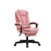 8 Point Massage Chair Executive Office Computer Seat Footrest Recliner Pu Leather Beige Deals499