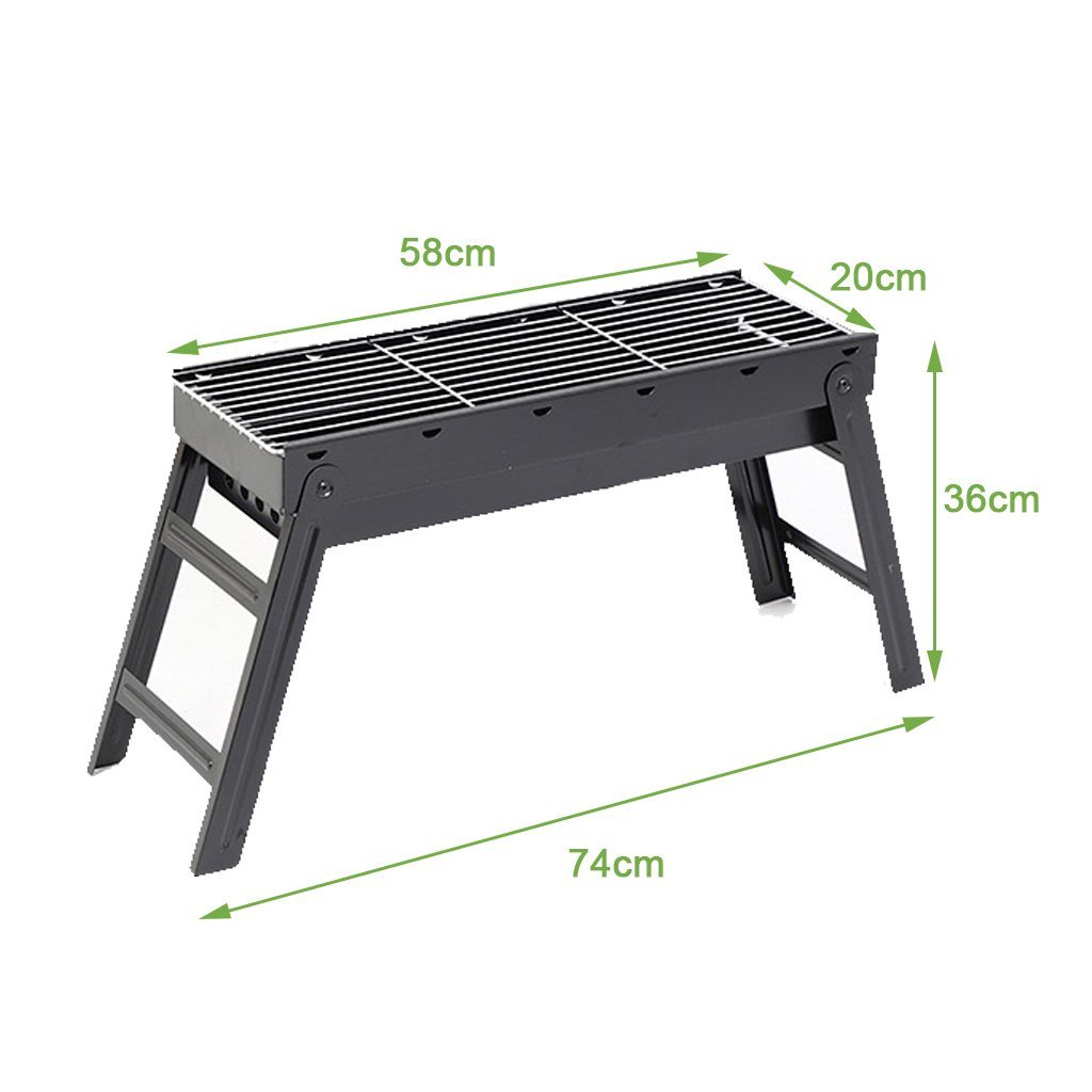 Foldable Portable BBQ Charcoal Grill Barbecue Camping Hibachi Picnic Deals499