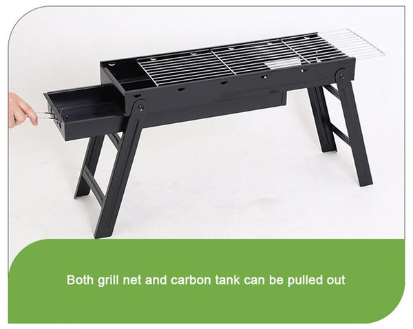 Foldable Portable BBQ Charcoal Grill Barbecue Camping Hibachi Picnic Deals499