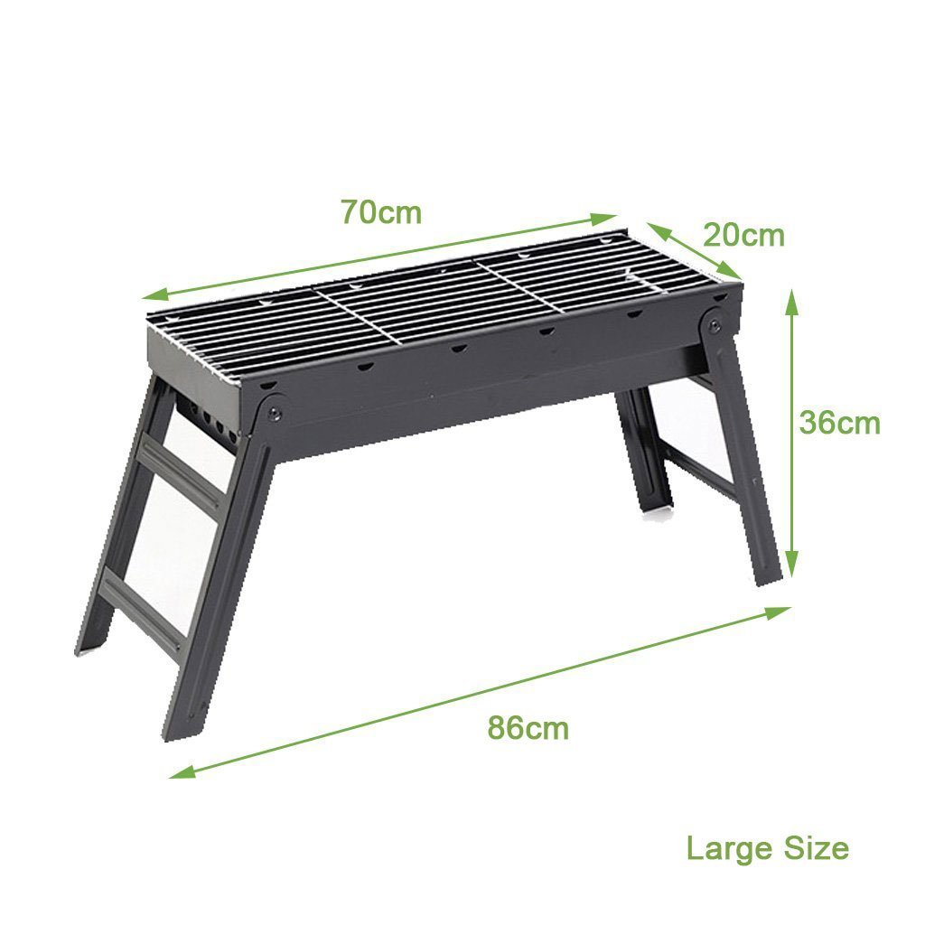 Foldable Portable BBQ Charcoal Grill Barbecue Camping Hibachi Picnic small Deals499