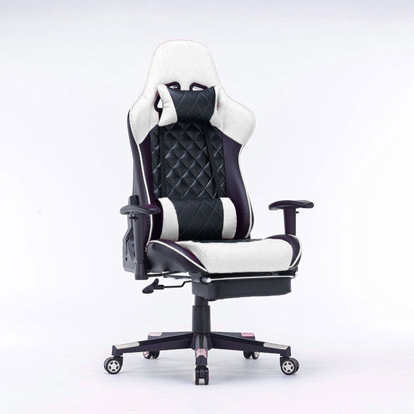 Gaming Chair Ergonomic Racing chair 165° Reclining Gaming Seat 3D Armrest Footrest Black Green Deals499