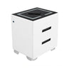 Smart Bedside Tables Side 3 Drawers Wireless Charging USB Left Hand Nightstand LED Light AU Deals499