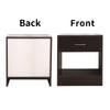 Dandi Bedside Table Nightstand with Drawer Set of 2 Brown Deals499