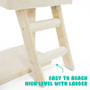 Paw Mate 100cm Beige Cat Tree Atacama Multi Level Scratcher Deals499