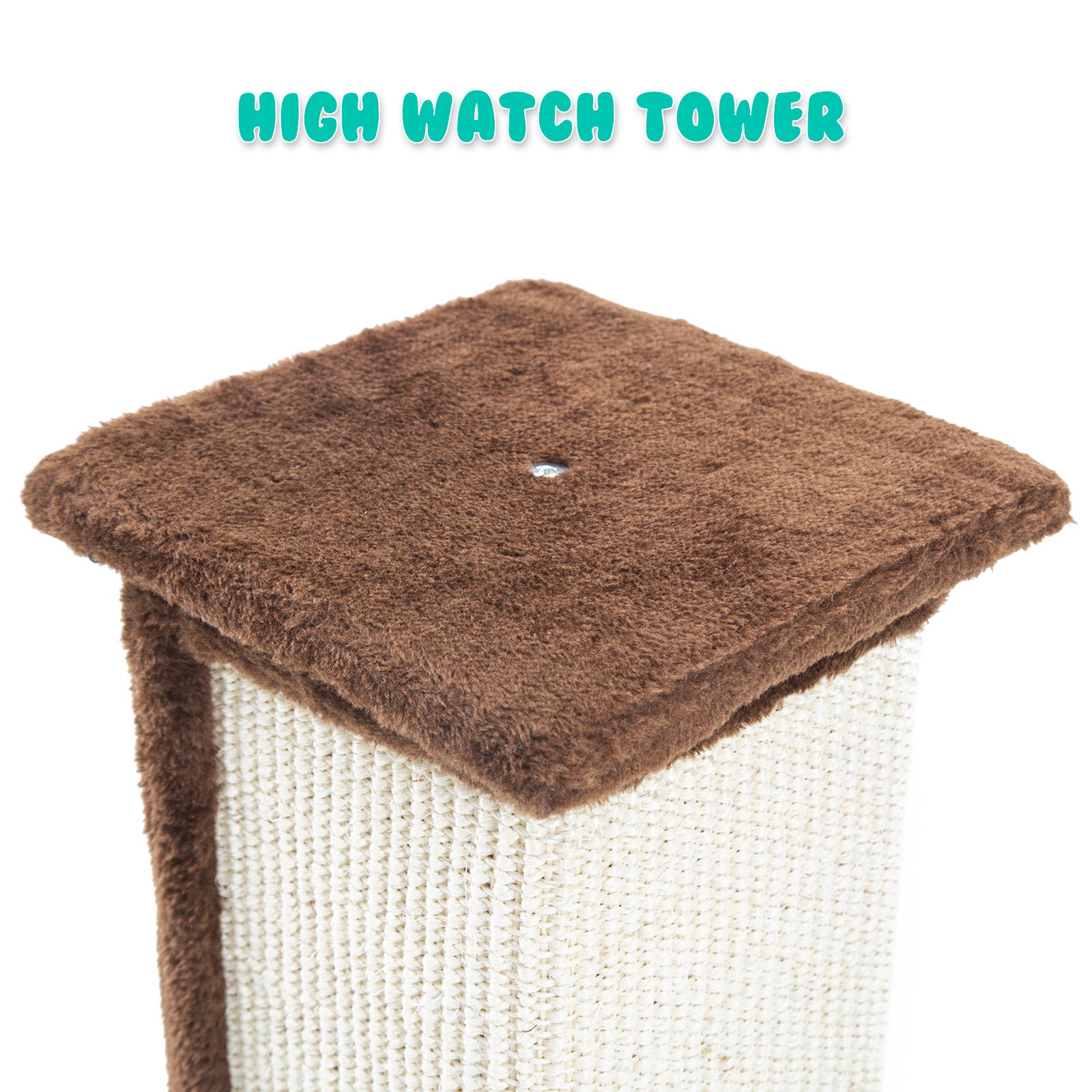 Paw Mate 92cm Brown Cat Tree Noppo Multi Level Scratcher Deals499