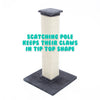 Paw Mate 92cm Grey Cat Tree Noppo Multi Level Scratcher Deals499