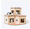 Cat Cardboard House Tower Condo Scratcher Pet Post Pad Mat Furniture Deals499