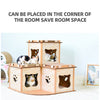 Cat Cardboard House Tower Condo Scratcher Pet Post Pad Mat Furniture Deals499