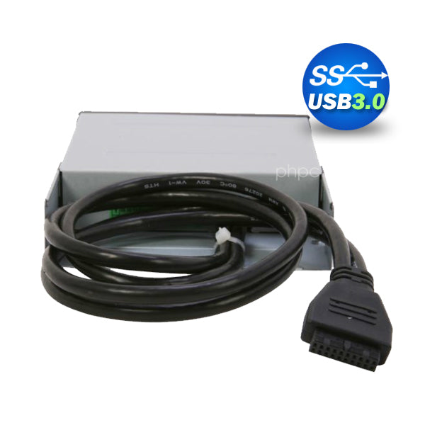 3.5" USB 3.0 All in One Internal Card Reader Full Long Metal with Front USB Black Deals499