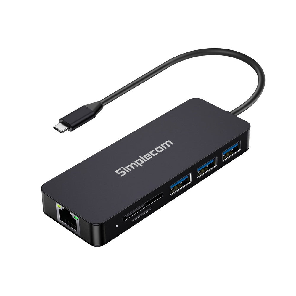 Simplecom CHN580 USB-C SuperSpeed 8-in-1 Multiport Hub Adapter Deals499