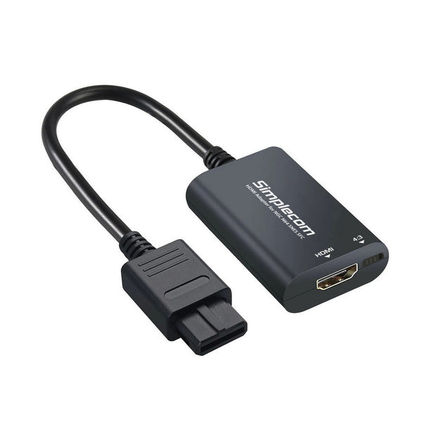 Simplecom CM461 HDMI Adapter Composite AV to HDMI Converter for Nintendo NGC N64 SNES SFC Deals499