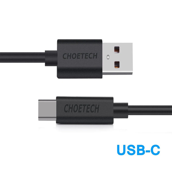 CHOETECH AC0004 USB-A to USB-C Charge & Sync Cable 3M Black Deals499