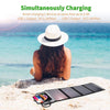 CHOETECH SC005 22W Portable Waterproof Foldable Solar Panel Charger (Dual USB Ports) Deals499