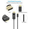 Choetech XCP-1801BK USB-C to DisplayPort Cable 1.8m Deals499