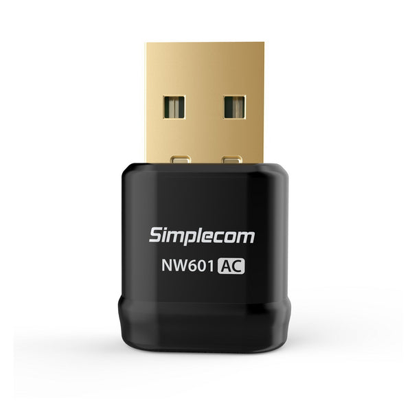 Simplecom NW601 AC600 Mini WiFi Dual Band Wireless USB Adapter Deals499