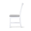 Laelia Dining Chair Set of 6 Solid Acacia Timber Wood Coastal Furniture - White Deals499