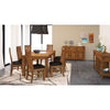 Birdsville PU Seat Dining Chair Set of 2 Solid Ash Wood Dining Furniture -Brown Deals499