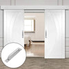 Barn Door Handle Sliding Pull Cabinet Door Handles Drawer knobs Kitchen Handles Silver Deals499