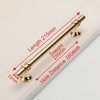 Luxury Design Kitchen Cabinet Handles Drawer Bar Handle Pull Gold 160MM Deals499