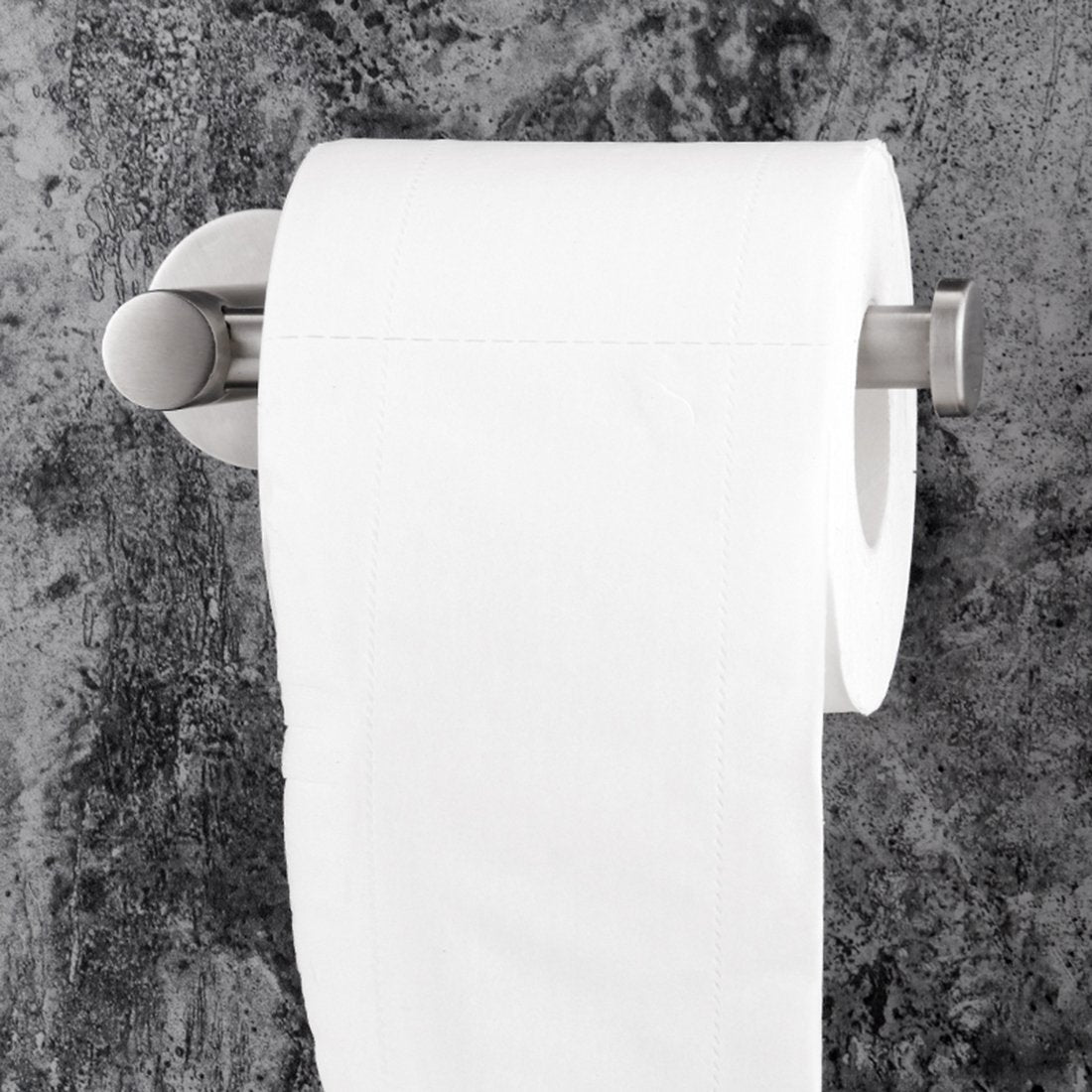 Toilet Paper brushed Holder Self Adhesive Bathroom Paper Roll Holder Roll Holder 304 Deals499