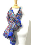 Linen Connections Silk Scarf Neck Wrap Head Scarf Indian Scarf Stol Winter Fashion Boho Paisley Handmade Vintag from Deals499 at Deals499