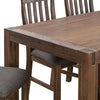 Dining Table with Solid Acacia Medium Size Wooden Base in Oak Colour Deals499