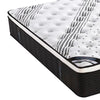 Mattress Euro Top Queen Size Pocket Spring Coil with Knitted Fabric Medium Firm 33cm Thick Deals499