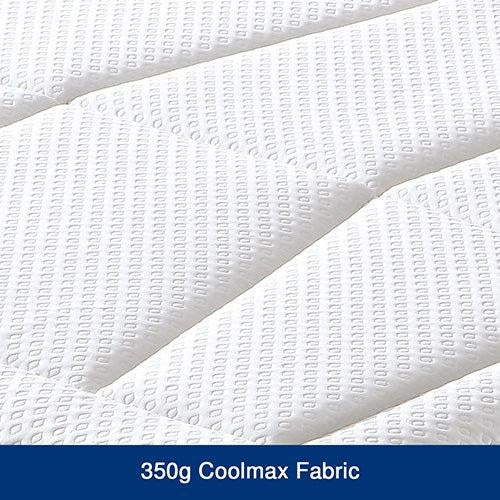 Queen Mattress in Coolmax Memory Foam 6 Zone Pocket Coil Soft Firmness Deals499