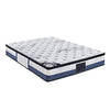 King Single Mattress Latex Pillow Top Pocket Spring Foam Medium Firm Bed Deals499