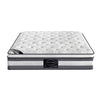 Mattress Euro Top Single Size Pocket Spring Coil with Knitted Fabric Medium Firm 34cm Thick Deals499