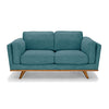 3+2 Seater Sofa Teal Fabric Lounge Set for Living Room Couch with Wooden Frame Deals499