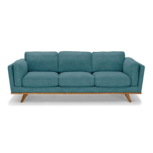 3+2 Seater Sofa Teal Fabric Lounge Set for Living Room Couch with Wooden Frame Deals499