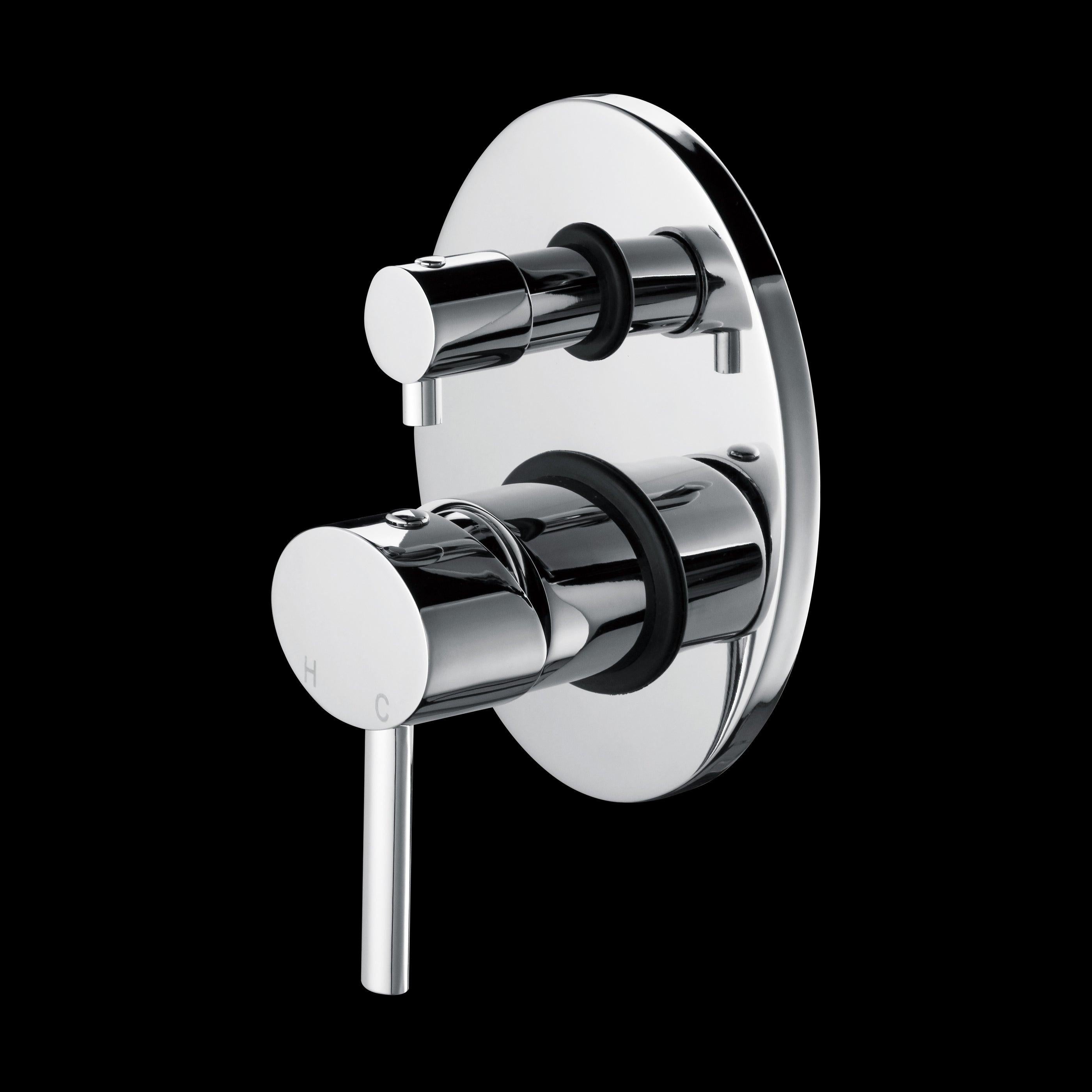 Chrome Bathroom Shower Wall Mixer Diverter w/ WaterMark Deals499