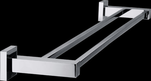 Double Classic Chrome Towel Bar Rail Bathroom Deals499