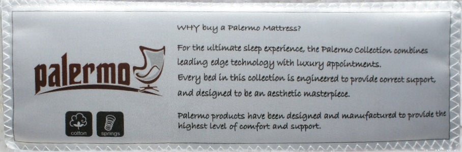 PALERMO Queen Bed Mattress Deals499