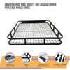 Universal Roof Rack Basket - Car Luggage Carrier Steel Cage Vehicle Cargo Deals499