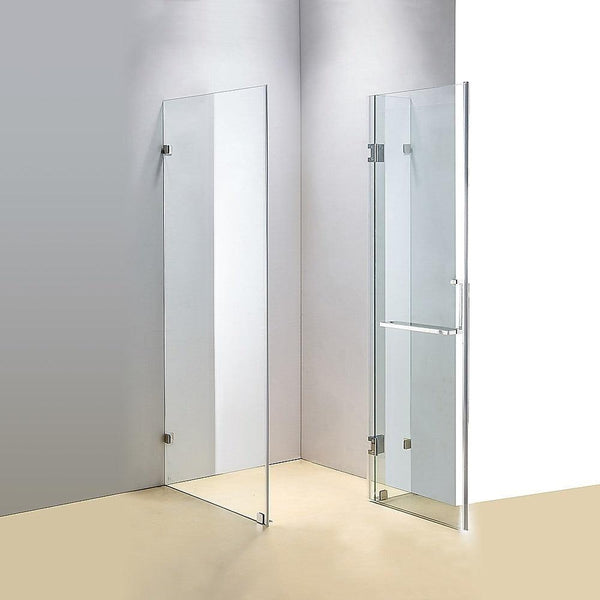 1000 x 800mm Frameless 10mm Glass Shower Screen By Della Francesca Deals499