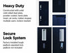 Padlock-operated lock 4 Door Locker for Office Gym Black Deals499