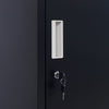 Standard locks 12 Door Locker for Office Gym - Black Deals499