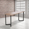 V Shaped Table Bench Desk Legs Retro Industrial Design Fully Welded - Black Deals499