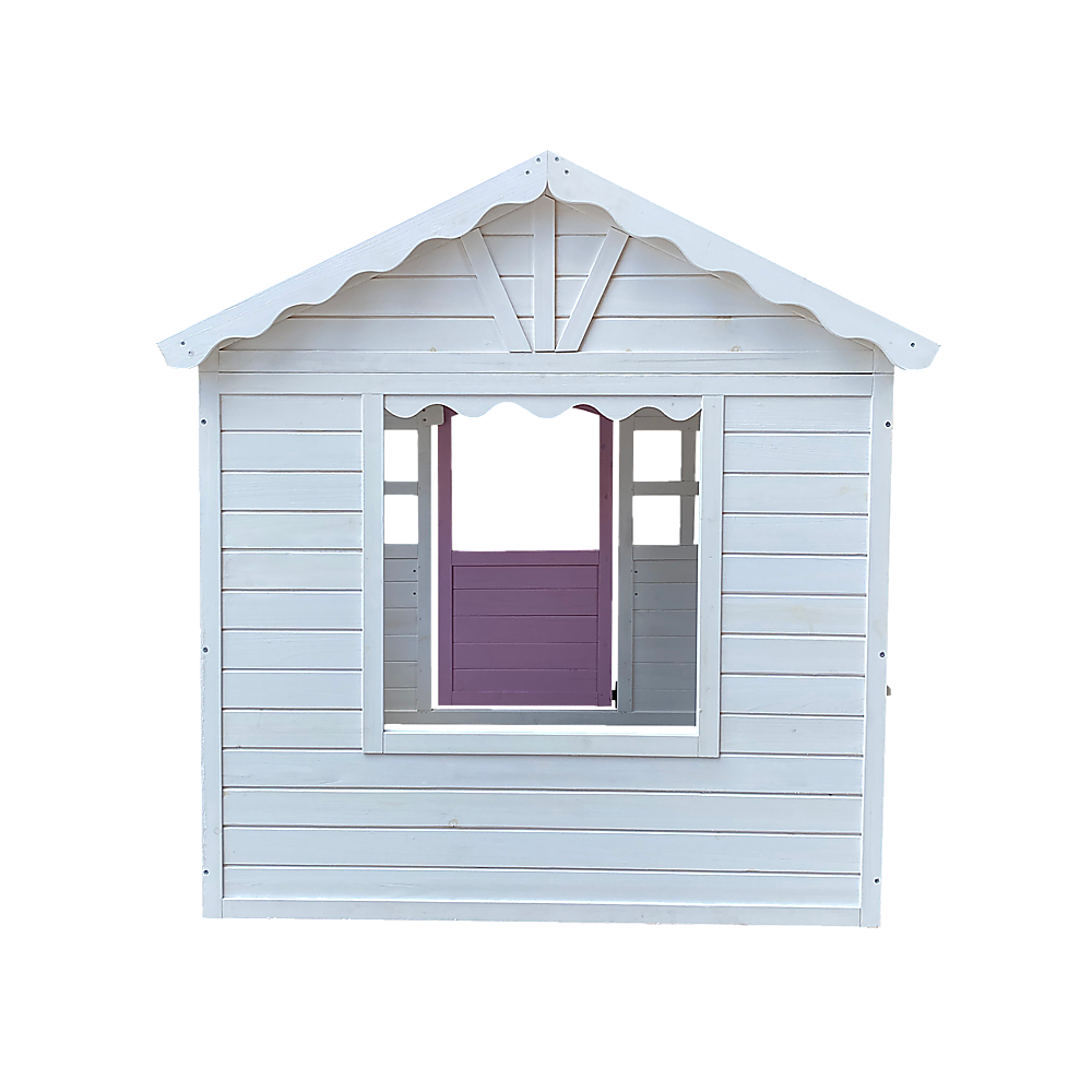 Cubby House Kids Wooden Outdoor Playhouse Cottage Play Children Timber Deals499