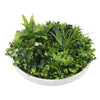 Flowering White Artificial Green Wall Disc UV Resistant 100cm (White Frame) Deals499