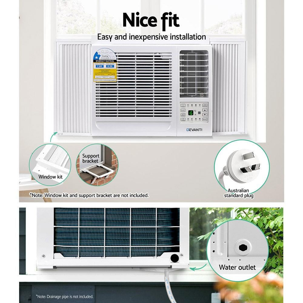 Devanti 1.6kW Window Air Conditioner Deals499