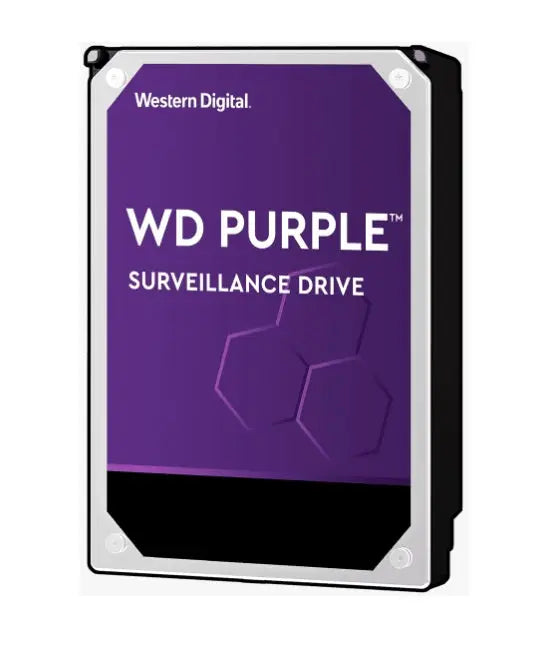 WESTERN DIGITAL Digital WD Purple 3TB 3.5' Surveillance HDD 5400RPM 64MB SATA3 6Gb/s 145MB/s 180TBW 24x7 64 Cameras AV NVR DVR 1.5mil MTBF 3yrs WESTERN DIGITAL